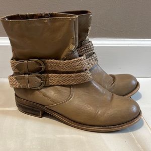 Tan boots